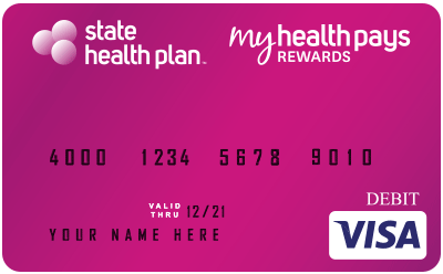 My Health Pays Rewards Card